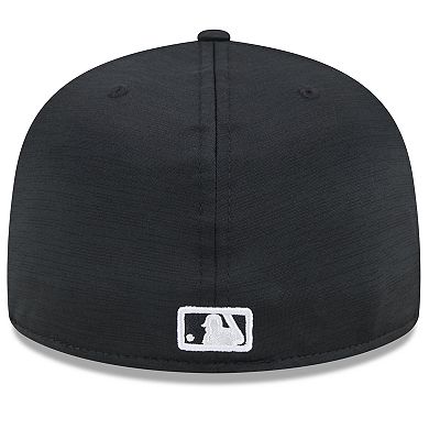 Men's New Era  Black Los Angeles Dodgers 2024 Clubhouse 59FIFTY Fitted Hat