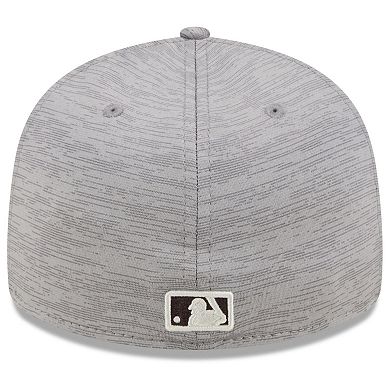 Men's New Era  Gray San Diego Padres 2024 Clubhouse Low Profile 59FIFTY Fitted Hat