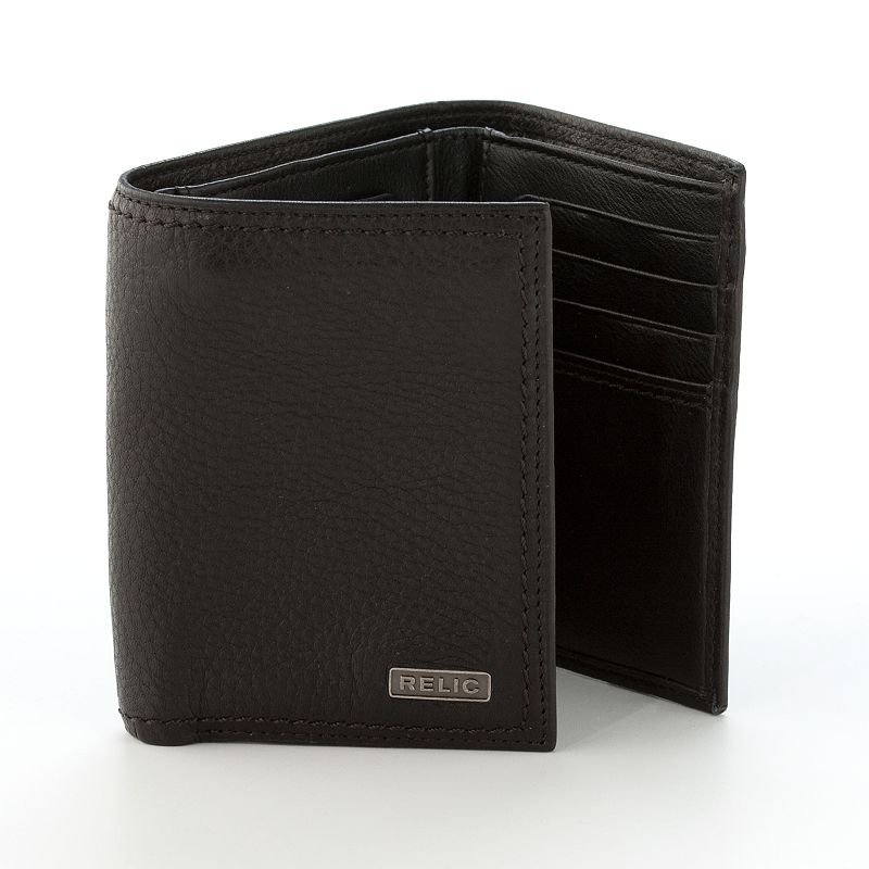 Relic Mark Trifold Leather Wallet