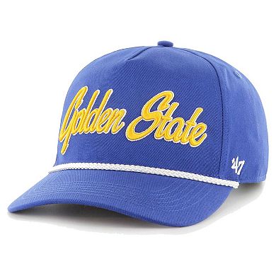 Men's '47  Royal Golden State Warriors Overhand Logo Hitch Adjustable Hat
