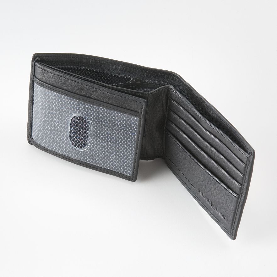 RELIC Channel Zipper Traveler Genuine Leather Men Wallet RML5821001