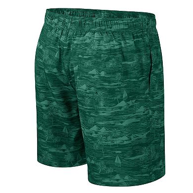 Men's Colosseum Green Colorado State Rams Ozark Swim Shorts