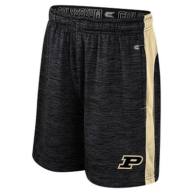 Youth Colosseum Black Purdue Boilermakers Mayfield Shorts