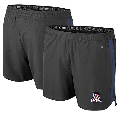 Men's Colosseum Charcoal Arizona Wildcats Langmore Shorts