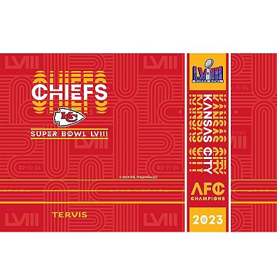 Tervis Kansas City Chiefs 2023 AFC Champions 30oz. Stainless Steel Tumbler