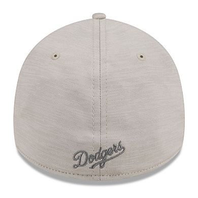Men's New Era  Cream Los Angeles Dodgers 2024 Clubhouse 39THIRTY Flex Fit Hat