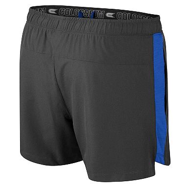 Men's Colosseum Charcoal Air Force Falcons Langmore Shorts