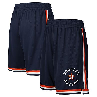 Youth Fanatics Branded Navy Houston Astros Hit Home Mesh Shorts