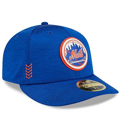 Men's New Era  Royal New York Mets 2024 Clubhouse Low Profile 59FIFTY Fitted Hat