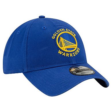 Men's New Era Royal Golden State Warriors Team 2.0 9TWENTY Adjustable Hat