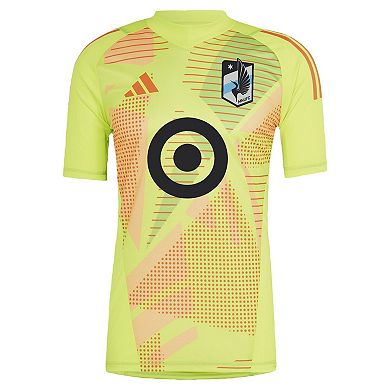 Men's adidas Yellow Minnesota United FC 2024 Goalkeeper Jersey