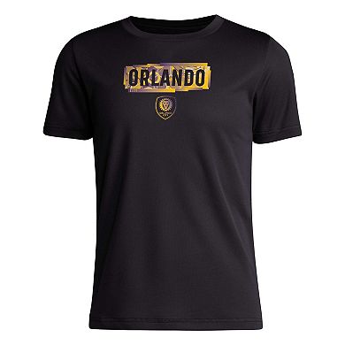 Youth adidas Black Orlando City SC Local Pop T-Shirt