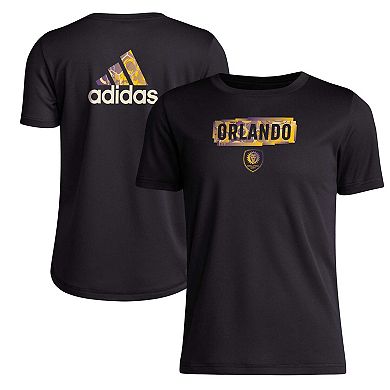 Youth adidas Black Orlando City SC Local Pop T-Shirt