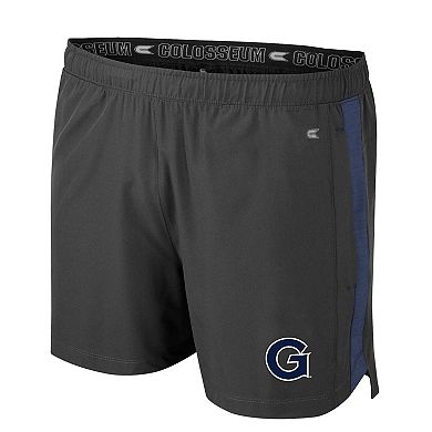 Men's Colosseum Charcoal Georgetown Hoyas Langmore Shorts