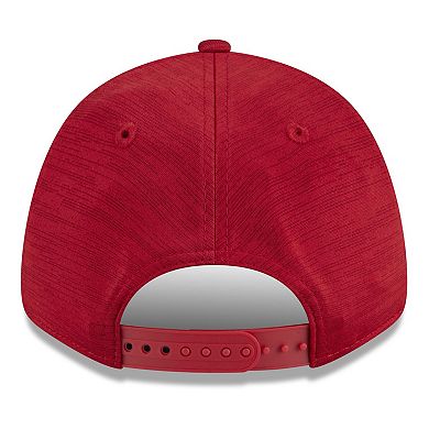 Men's New Era  Red Los Angeles Angels 2024 Clubhouse 9FORTY Adjustable Hat