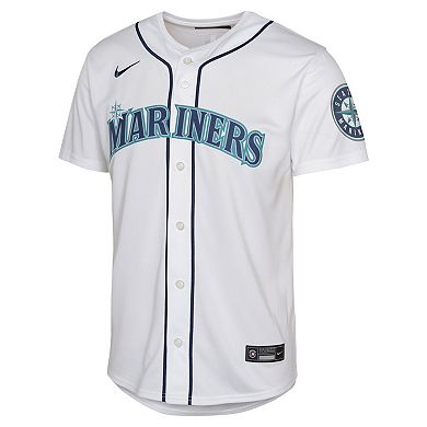 Youth Nike Julio Rodríguez White Seattle Mariners Home Limited Player Jersey