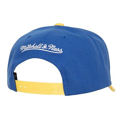 Men's Mitchell & Ness Royal Golden State Warriors Corduroy Pro Crown Adjustable Hat