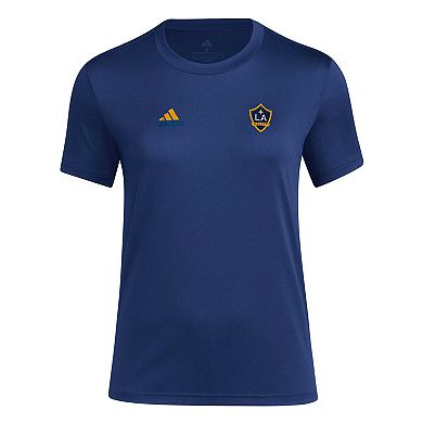 Women's adidas Navy LA Galaxy Local Stoic T-Shirt