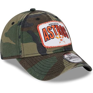 Men's New Era Camo Houston Astros Gameday 9FORTY Adjustable Hat
