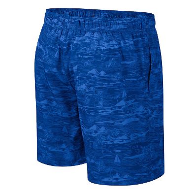 Men's Colosseum Royal Kansas Jayhawks Ozark Swim Shorts