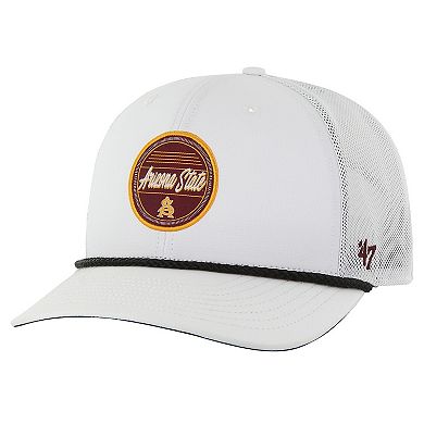 Men's '47 White Arizona State Sun Devils Fairway Trucker Adjustable Hat