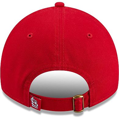 Women's New Era Red St. Louis Cardinals Game Day Bloom Branch 9TWENTY Adjustable Hat