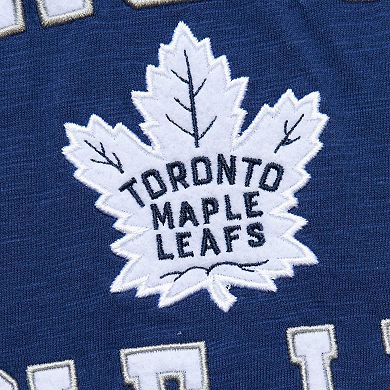 Men's Mitchell & Ness Blue Toronto Maple Leafs Legendary Slub T-Shirt