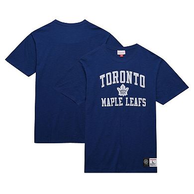 Men's Mitchell & Ness Blue Toronto Maple Leafs Legendary Slub T-Shirt