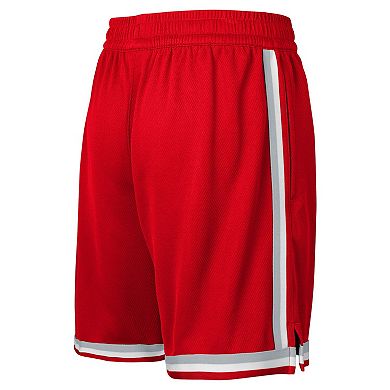 Youth Fanatics Branded Red Cincinnati Reds Hit Home Mesh Shorts