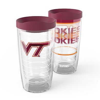 Tervis Virginia Tech Hokies 2-Pack 16oz. Competitor & Emblem Tumbler Set