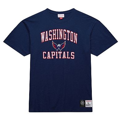 Men's Mitchell & Ness Navy Washington Capitals Legendary Slub T-Shirt