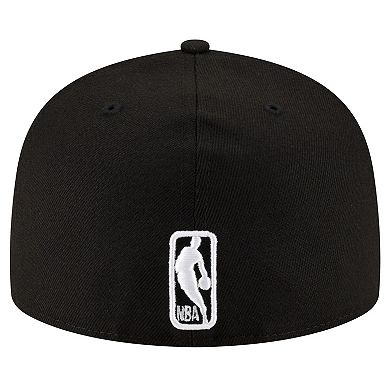 Men's New Era Black Phoenix Suns Team 59FIFTY Fitted Hat