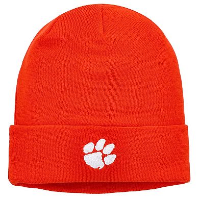 Men's Nike Orange Clemson Tigers Tonal Logo Cuffed Knit Hat