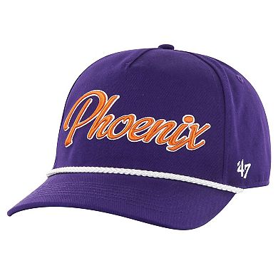 Men's '47  Purple Phoenix Suns Overhand Logo Hitch Adjustable Hat