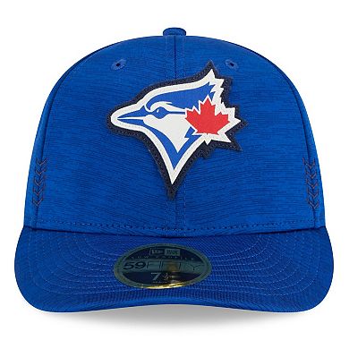 Men's New Era  Royal Toronto Blue Jays 2024 Clubhouse Low Profile 59FIFTY Fitted Hat