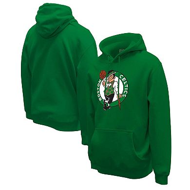 Unisex Stadium Essentials  Kelly Green Boston Celtics Primary Logo Pullover Hoodie