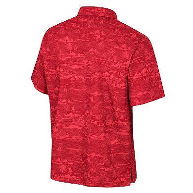 Men's Colosseum Scarlet Rutgers Scarlet Knights Ozark Button-Up Shirt