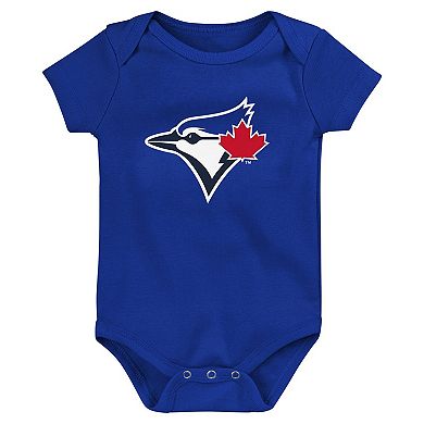 Infant Fanatics Branded Toronto Blue Jays Fan Pennant 3-Pack Bodysuit Set