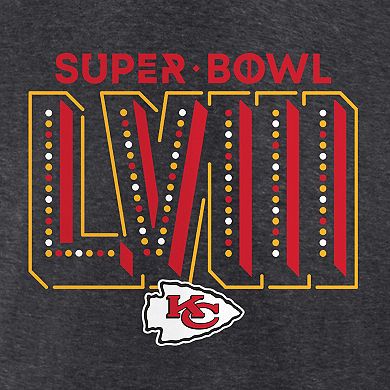 Men's Fanatics Branded Heather Charcoal Kansas City Chiefs Super Bowl LVIII Local Team T-Shirt