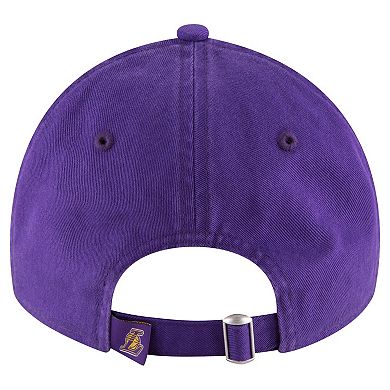 Men's New Era Purple Los Angeles Lakers Team 2.0 9TWENTY Adjustable Hat
