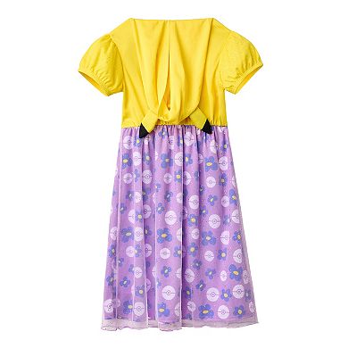 Girls 4-10 Pikachu Hooded Fantasy Gown