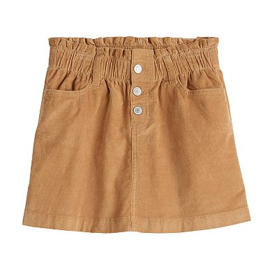 Girls 6-20 SO® Paperbag Skirt