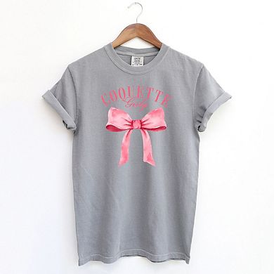 Coquette Girly Garment Dyed Tees