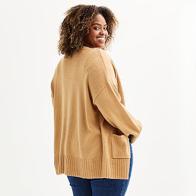 Plus Size Sonoma Goods For Life® Every Day Cardigan