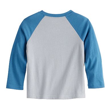 Toddler Boys Jumping Beans® Long Sleeve Essential Raglan Tee