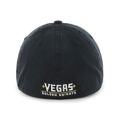 Men's '47 Black Vegas Golden Knights Classic Franchise Fitted Hat