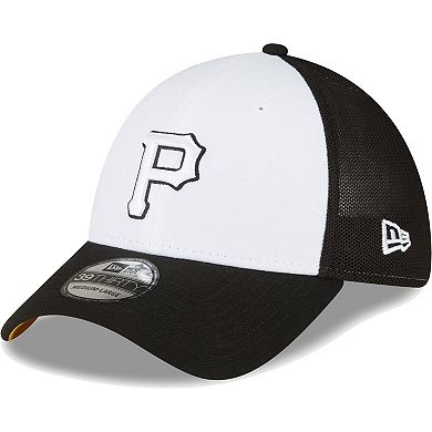 Men's New Era  Black/White Pittsburgh Pirates 2023 On-Field Batting Practice 39THIRTY Flex Hat