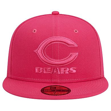 Men's New Era Pink Chicago Bears Color Pack 59FIFTY Fitted Hat