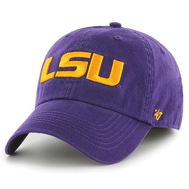 Men's '47 Purple LSU Tigers Franchise Fitted Hat