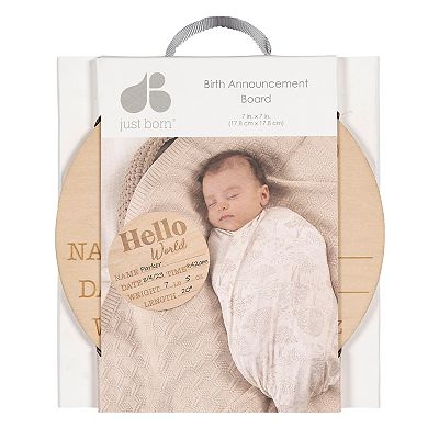 Baby Just Born® Baby Birth Announcement Board